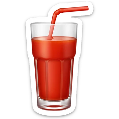 tomato juice sticker