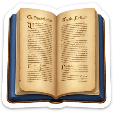 The Constitution of the Russian Federation sticker