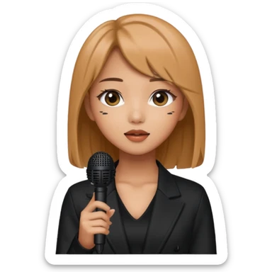 guerreras kpop que diga "Mía" sticker