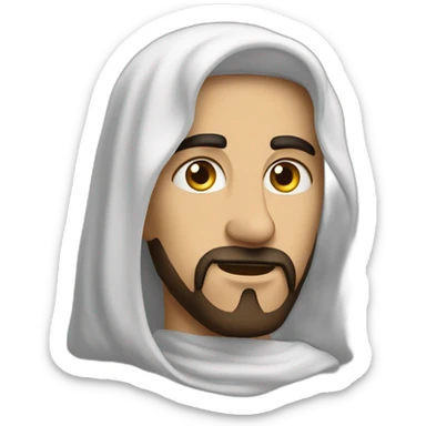 Arabe qui rit au larme sticker