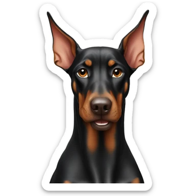doberman sticker