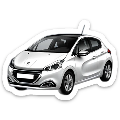 Peugeot 208 sticker