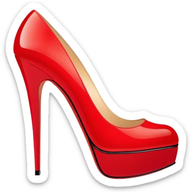 Louboutin  sticker