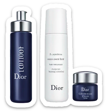 Dior skin care Kit sticker