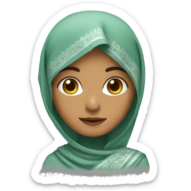 Pakistani girl  sticker