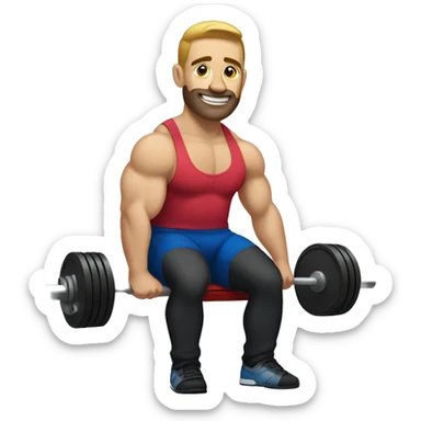 Powerlifting for the disabled sticker