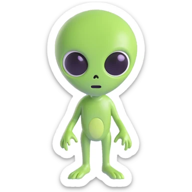 alien sticker