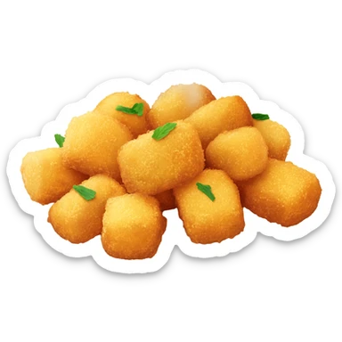 fried gnocchi sticker