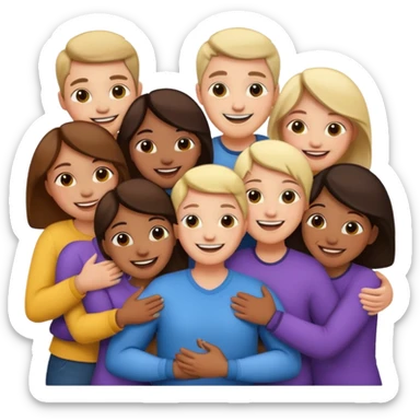 groups of people sticker