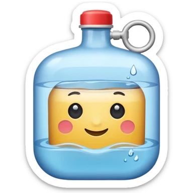 water canteen sticker