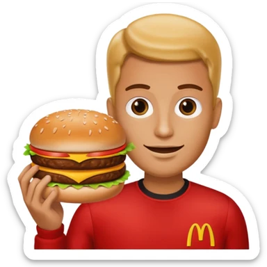 mc donal sticker