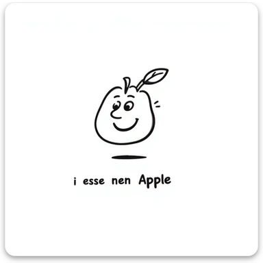 cheerful and instructive emoji illustrating the German rule of placing the verb at the end, with a simple cartoon German sentence and the verb at the end underlined or circled sticker