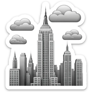 empire state building sticker