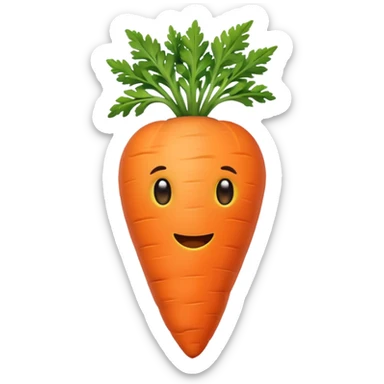 carrot sticker