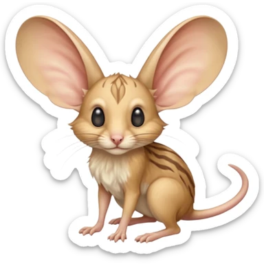 Long-eared jerboa sticker