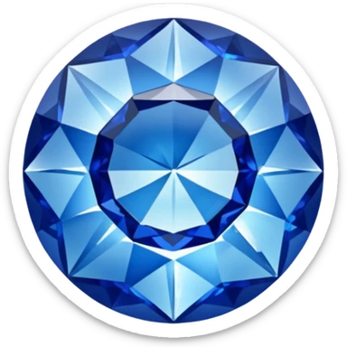 Saphire sticker