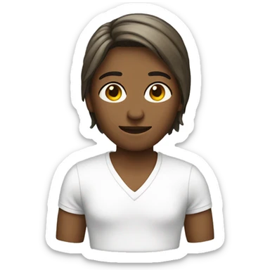 clothing replica person sticker