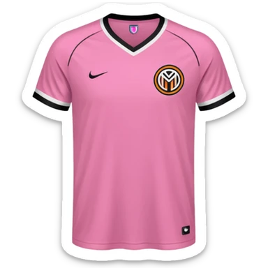 Una remera del Inter de Miami rosa sticker