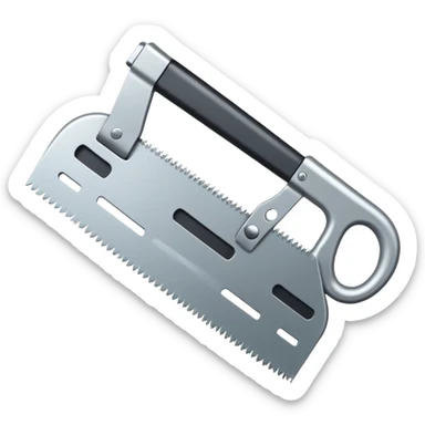 a saw sticker