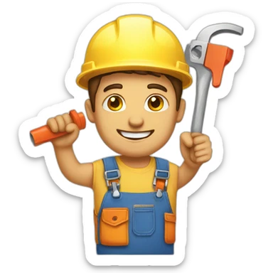 Handyman sticker