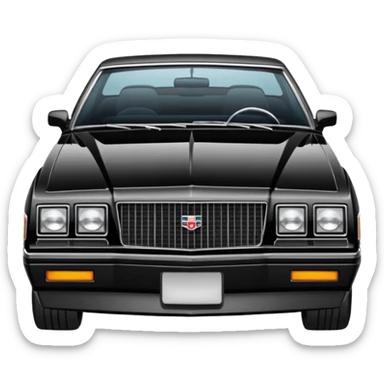 1985 monte Carlos ss sticker