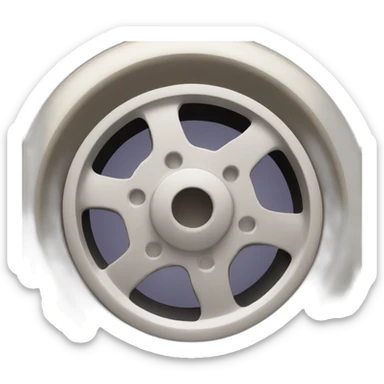 squeaky wheel sticker