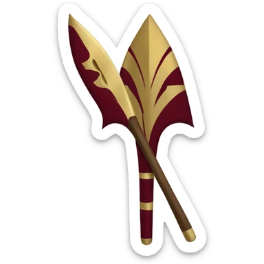 FSU spear sticker