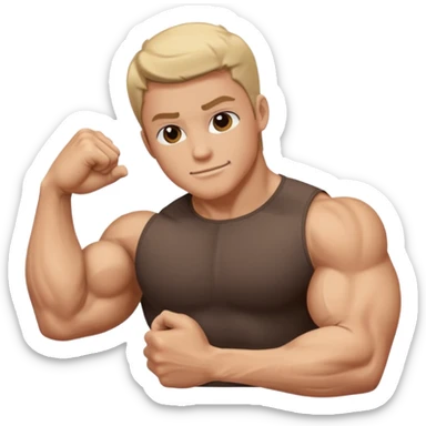 Bíceps Flexionado direito sticker