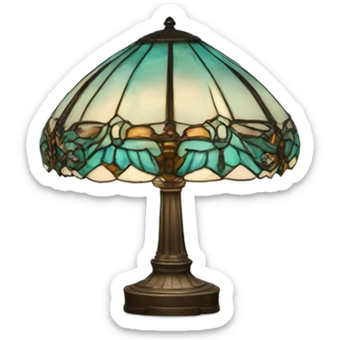 Tiffany lamp  sticker