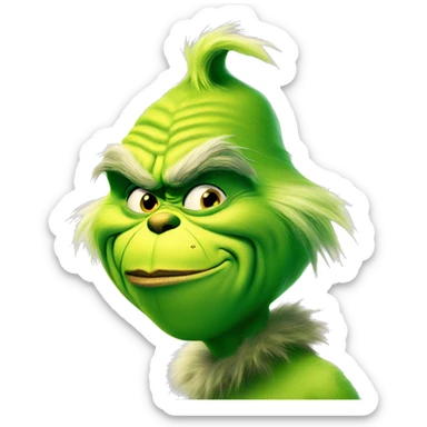 The Grinch sticker