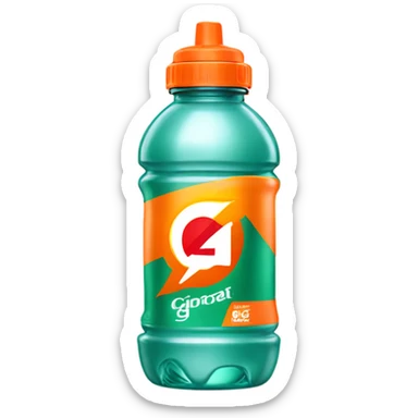 Gatorade GX bottle sticker