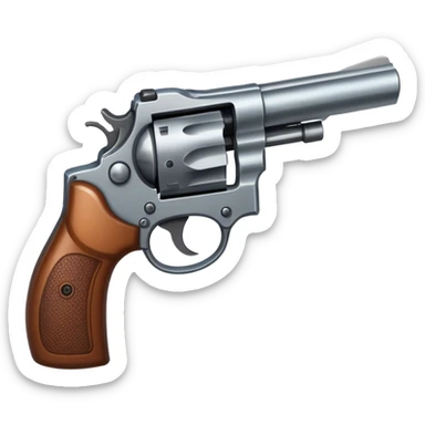Revolver emoji sticker