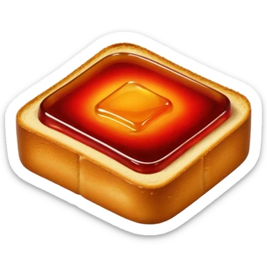 toast with jelly sticker