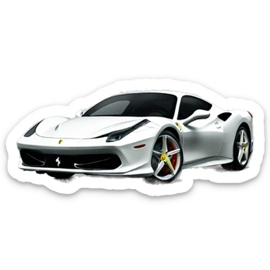 Ferrari sticker
