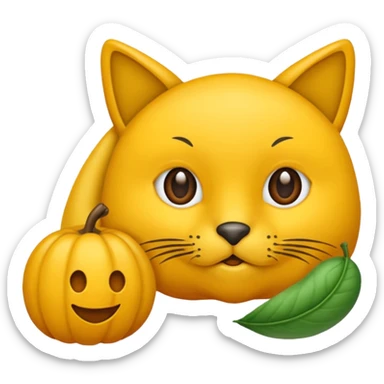 یک ایموجی ساده از میوه انار  sticker