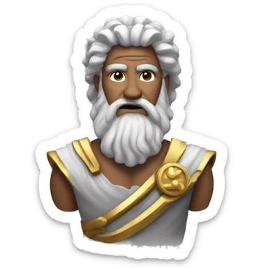 god zeus sticker