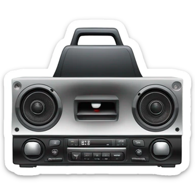 Car stereo 3 musketeer  sticker