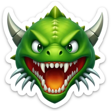 dangerous creature  sticker