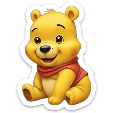 Winnie the pooh sticker