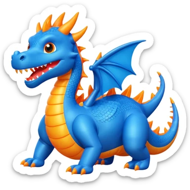 Hazme una mascota para una empresa de festejps, de inflables, se llama date aventura sticker