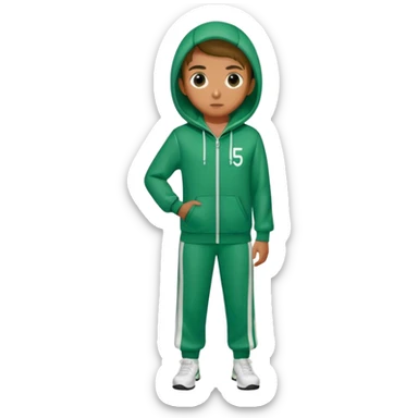 456 from squid game sticker