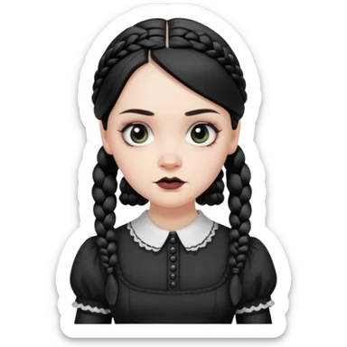 emoji Wednesday sticker