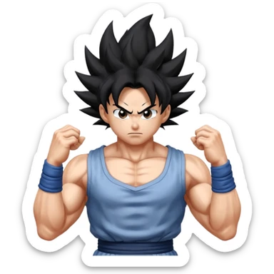 Son goku ultra instinc sticker
