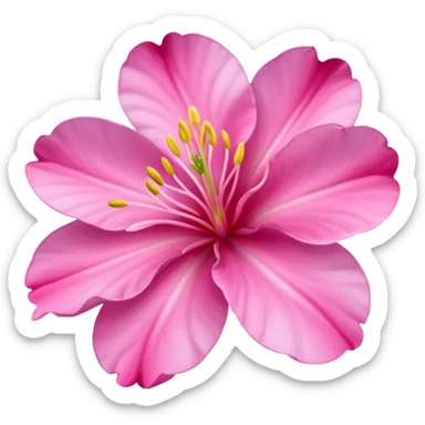 azalea flower  sticker