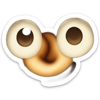 one happy cinnamon roll sticker