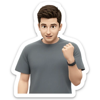 gazing at the starry sky sticker