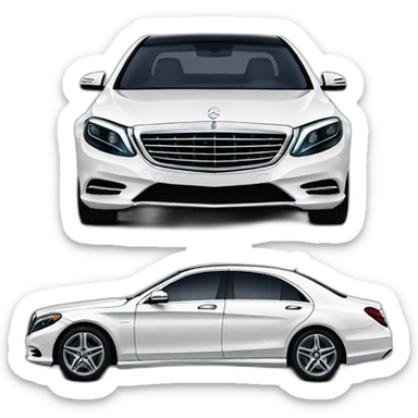 mercedes benz s class sticker