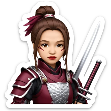Resolute Samurai sticker