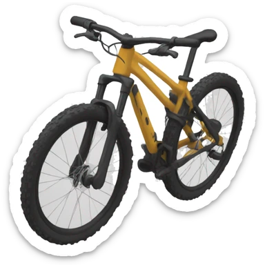 Mountain bike sticker
