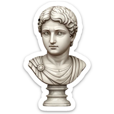 Roman statue sticker
